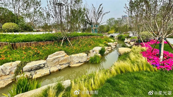 【圖說淮南】——換個(gè)角度看淮南中央公園